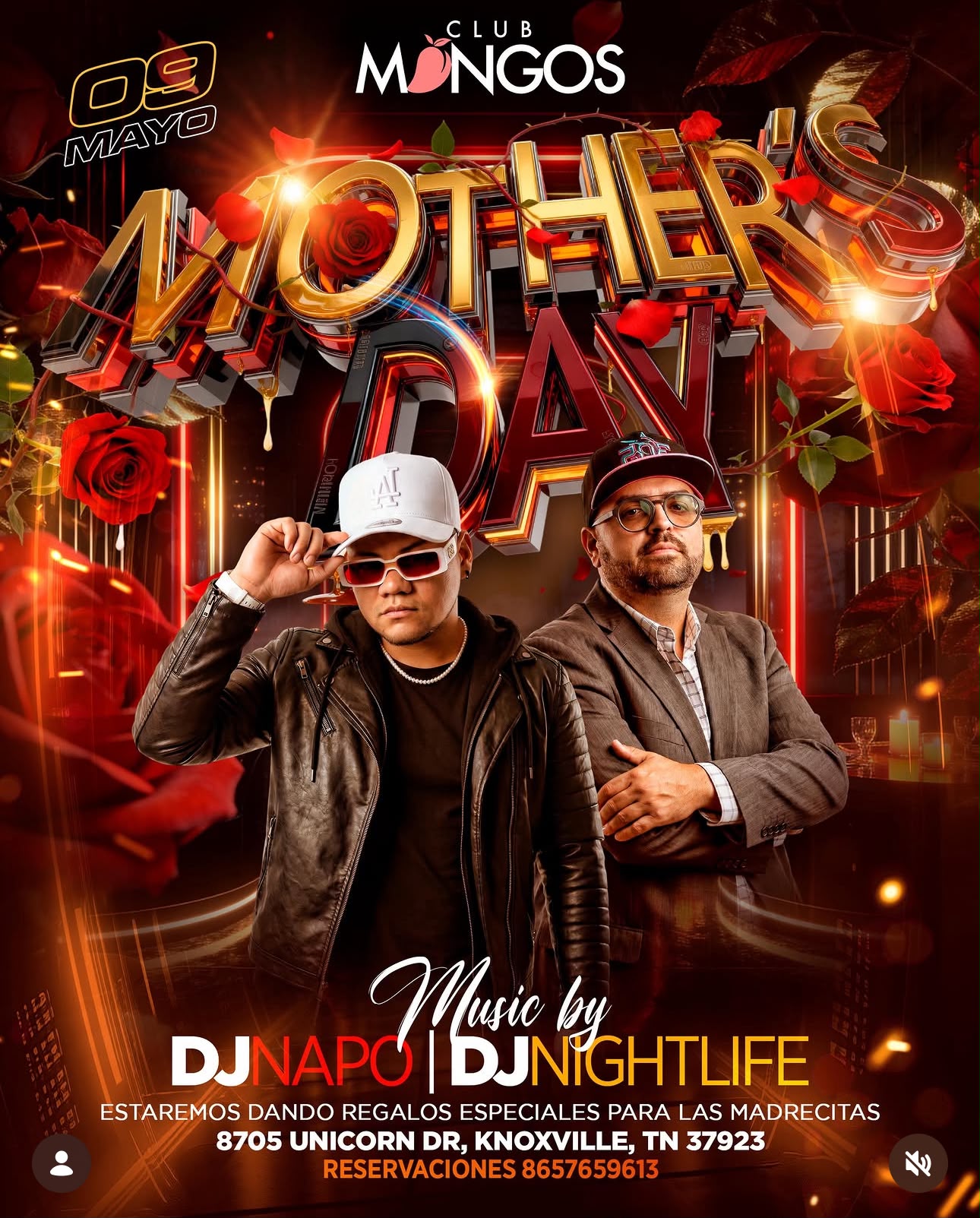 Flyer evento DJ Napo 5