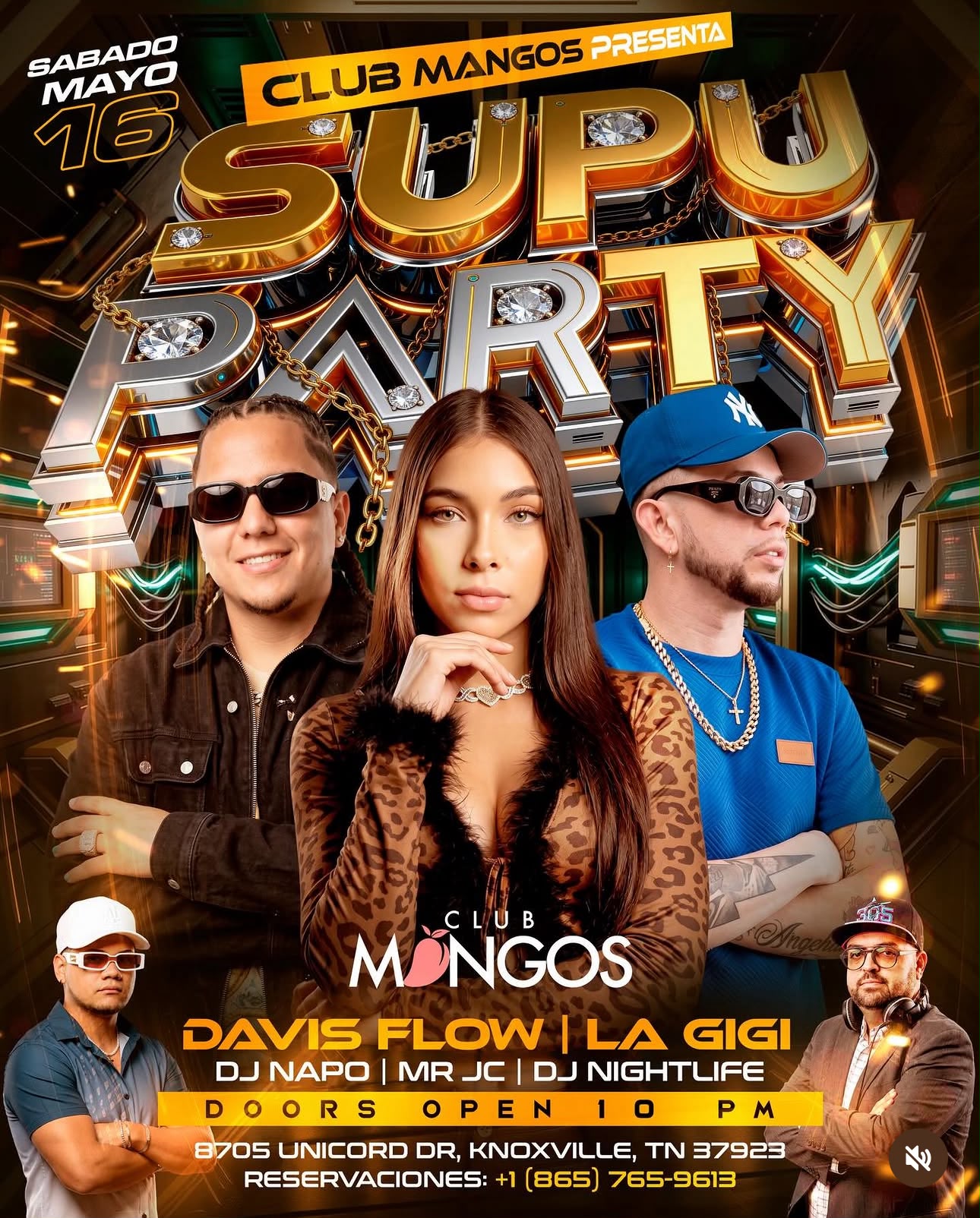 Flyer evento DJ Napo 3